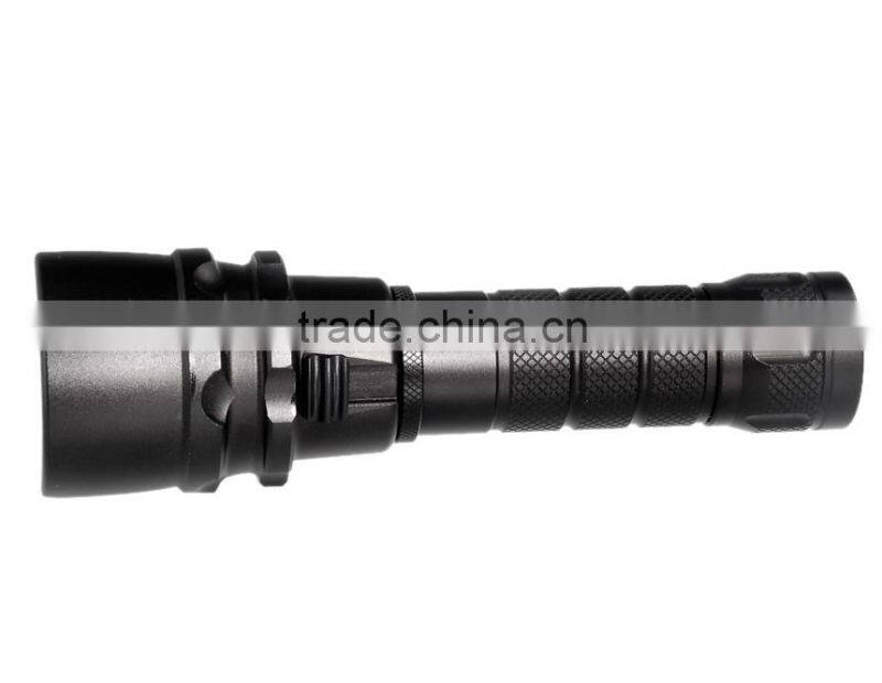 LustFire T6 800LM Adjustable Waterproof Diving LED Flashlight