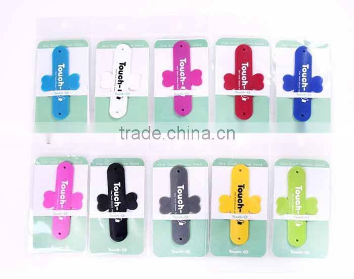 2015 One Touch U/Me Silicone Cellphone Stand for Promotion