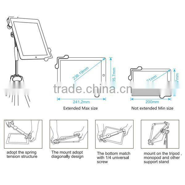 Fotopro Multifunction Phone Mount ,Mobile Phone holder