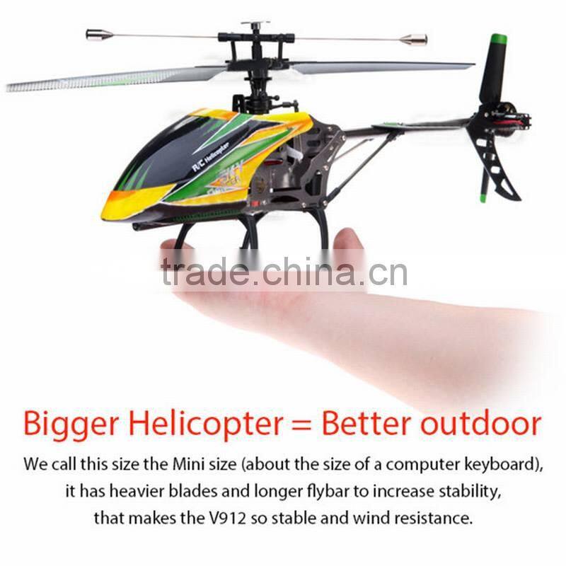 Wltoys V912 4 Channel 4 Axis 360 Degree Eversion 2.4GHz Remote Control Quad Helicopter RC Quadcopter