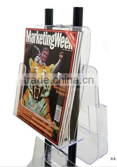 A4 Brochure Stand - 6 Pockets