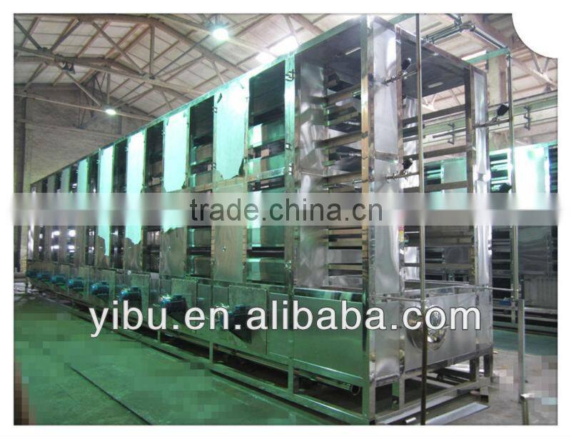Dw continuous Mesh -Belt Dryer for instant noodle