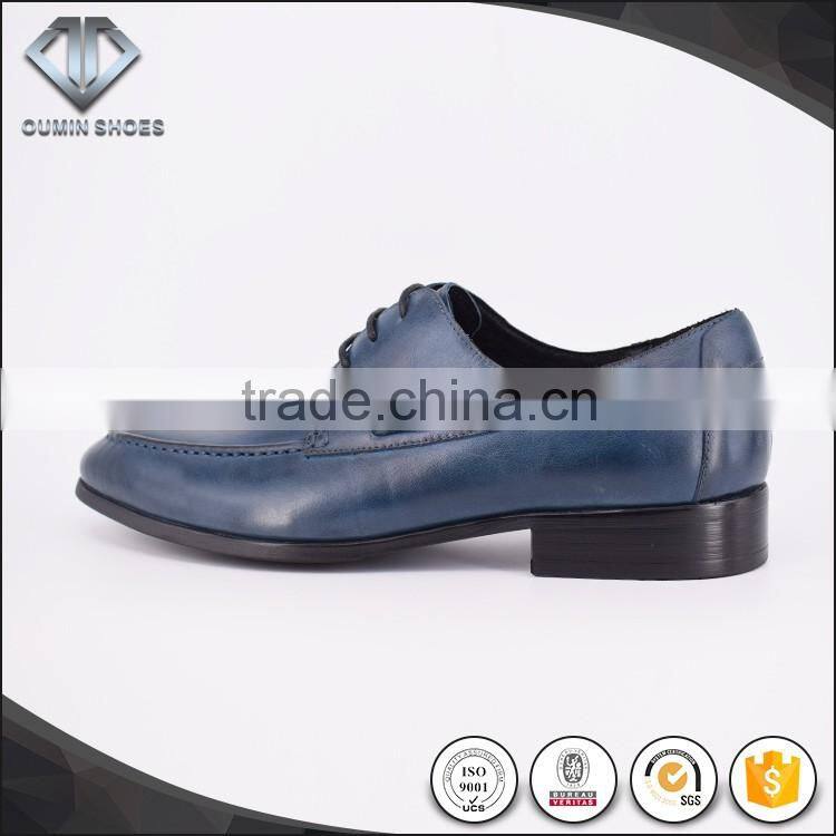 Mens shoes 2016 classic men blue color shoes men