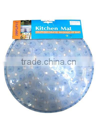100% PVC Kitchen Washing-up/Anti-slip Mat For One Dollar Item, Kitchenware