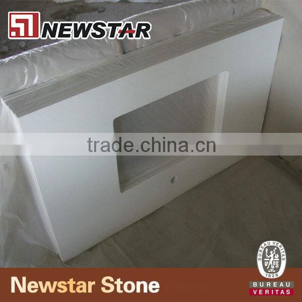 Newstar produce absolute white quartz countertop