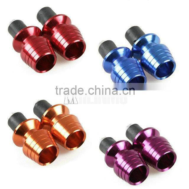 Aluminum2mm 7/8" adjustable Motorcycle Handle Hand Bar Ends Motorbike Handlebar Grips Ends