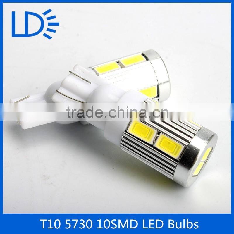t10 bulb socket Universal Used Car Bulb Led Lighting 10smd 5730 t10 bulb