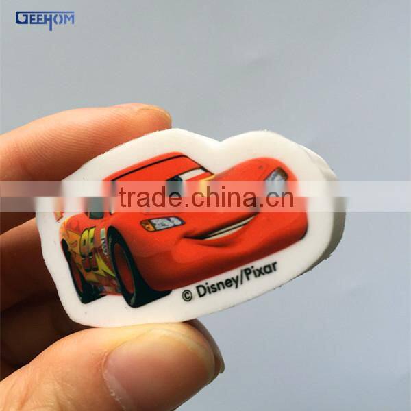 school supplies printed kids eraser
