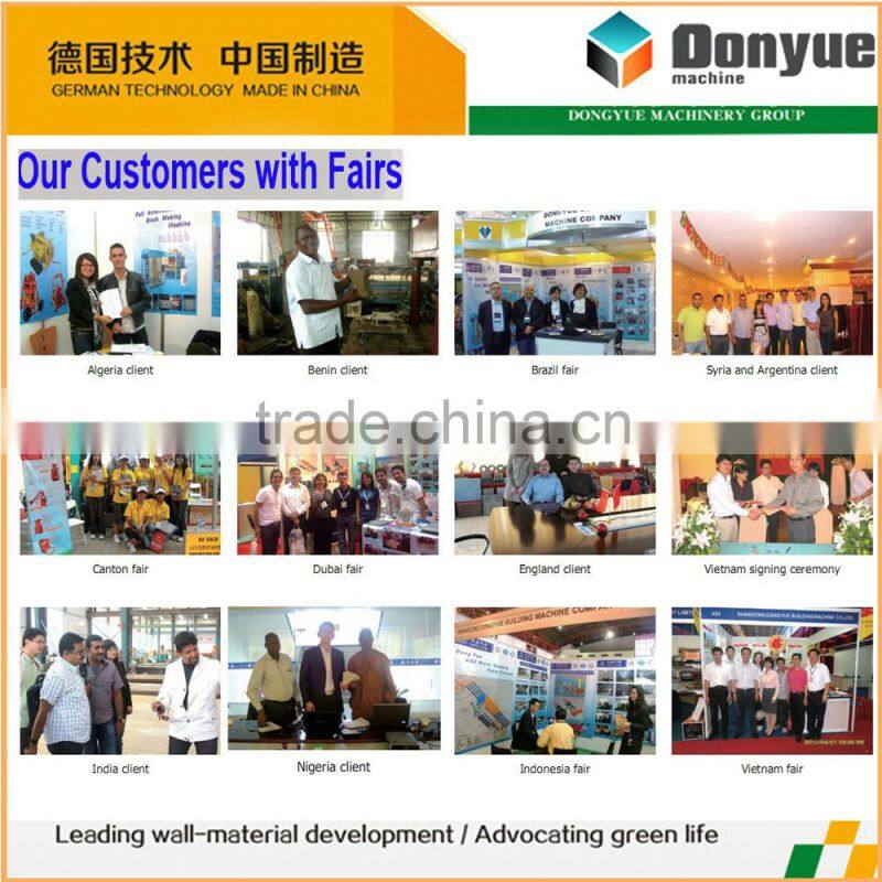 2016 newly building materials QT40-2 semi auto brick making machine for small business