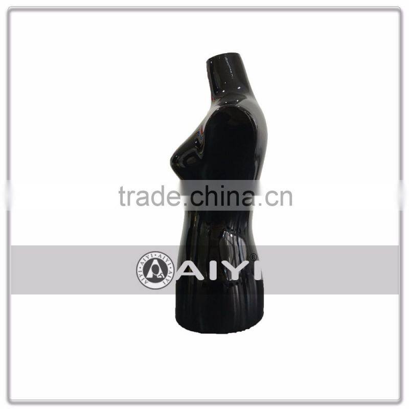 MINI display item be put on human hair mannequin head