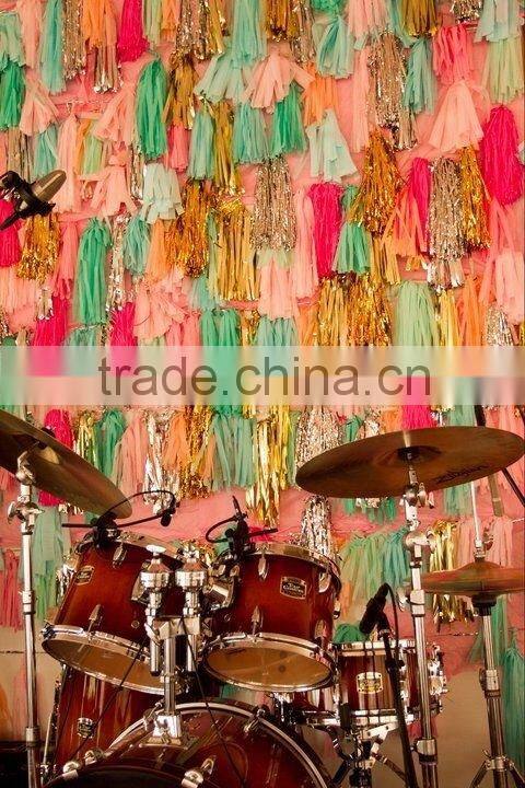 NEW Cinderella party decoration kit - 2 giant 36" balloons with tassels + 10 pom poms + tassel garland