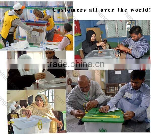 Plastic Ballot Box/White Ballot Box