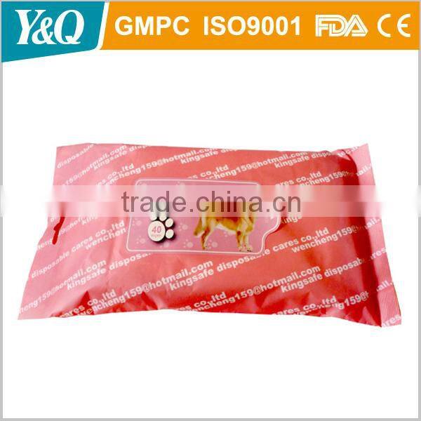 Cheap Travel Cleaning Pet Wet Wipes Made In China