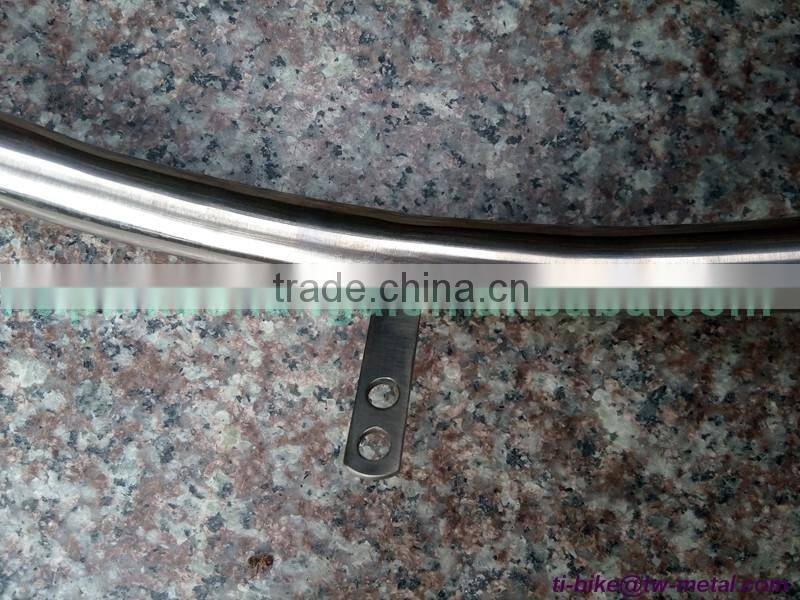Titanium Wheelchair Rim High Quality Titanium Bike Wheel Rim China Made Titanium Bicycle Wheel Rim for Wheelchair or Bikes