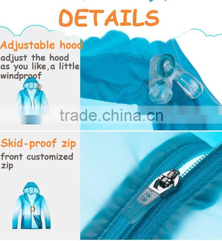 women water resistant foldable windbreaker