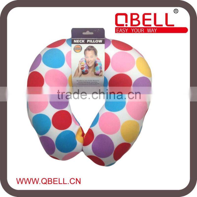 New Design Cheap Microbeads Filling Travel Neck Pillow