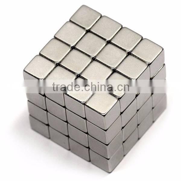 Strong magnet neodymium with nickel coating bar or block shape