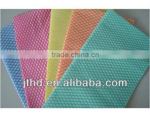 Oil absorbent car wash Cross lapping Single Pack Wet Wipes Cleaning Wipes Nonwoven Fabric