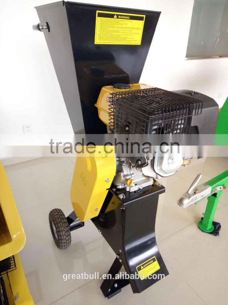 13hp gasoline HSS chipping Knives chipper shredder