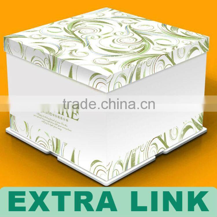 cup cake box and pizza box and dry food packing box with flower