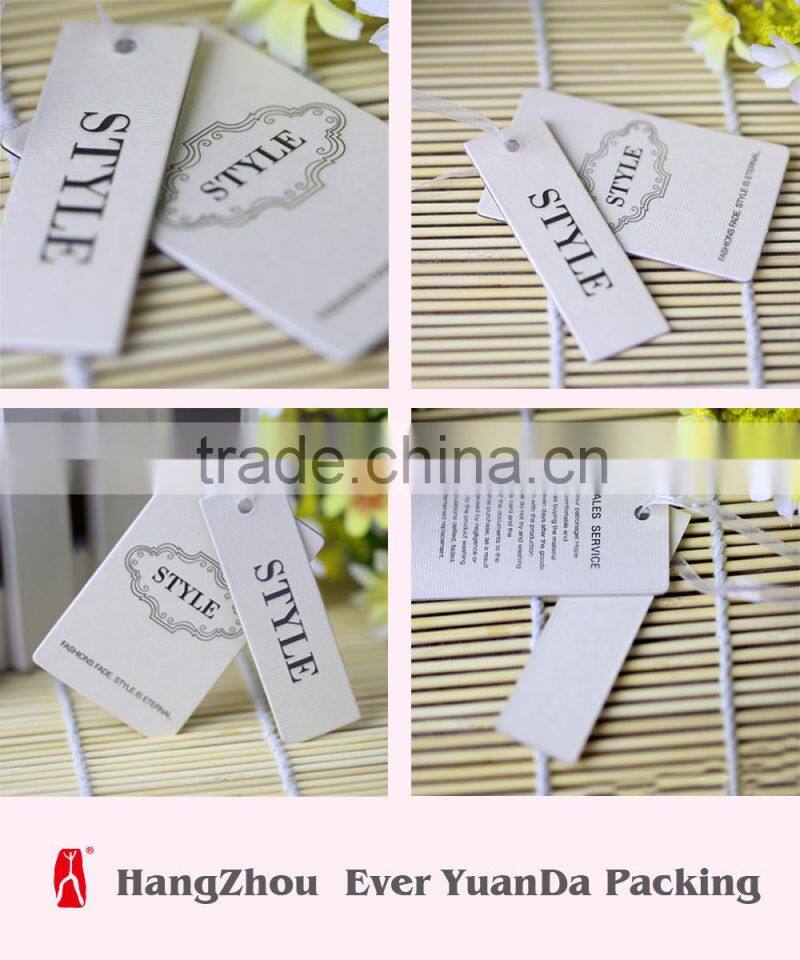 300g coated paper heart shaped paper hang tag with hole