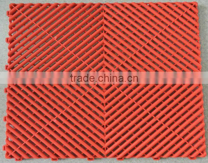 plastic interlocking hydrophobic mat