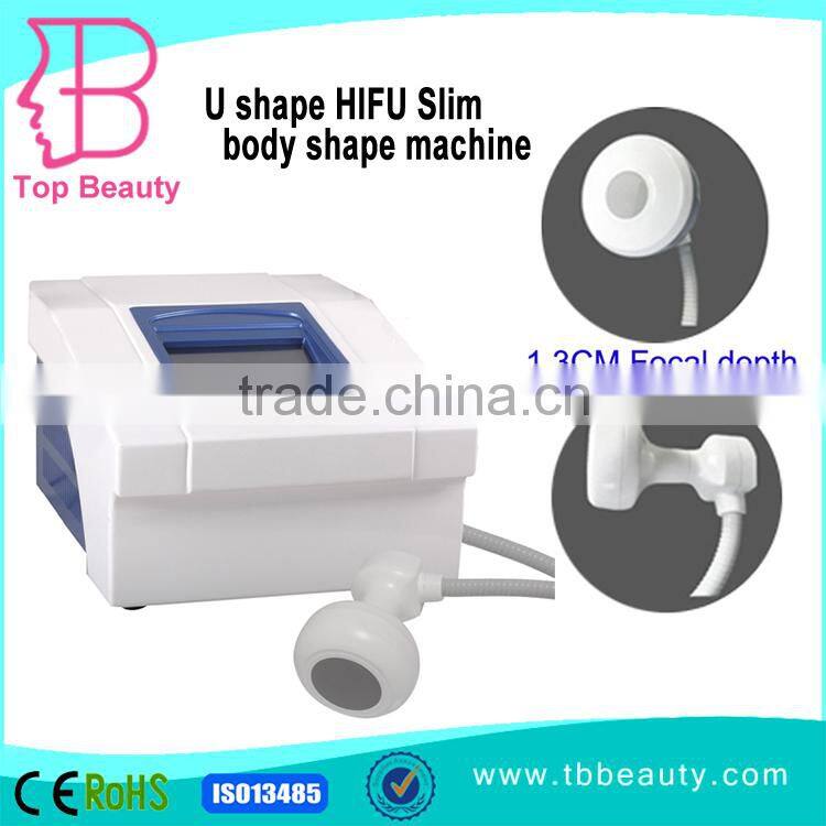 Factory Price Supply ultrasound hifu for body slimming 8.0mm 13.0mm machine