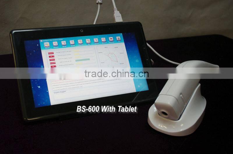 Professional skin analyzer portable skin analyzer with CE