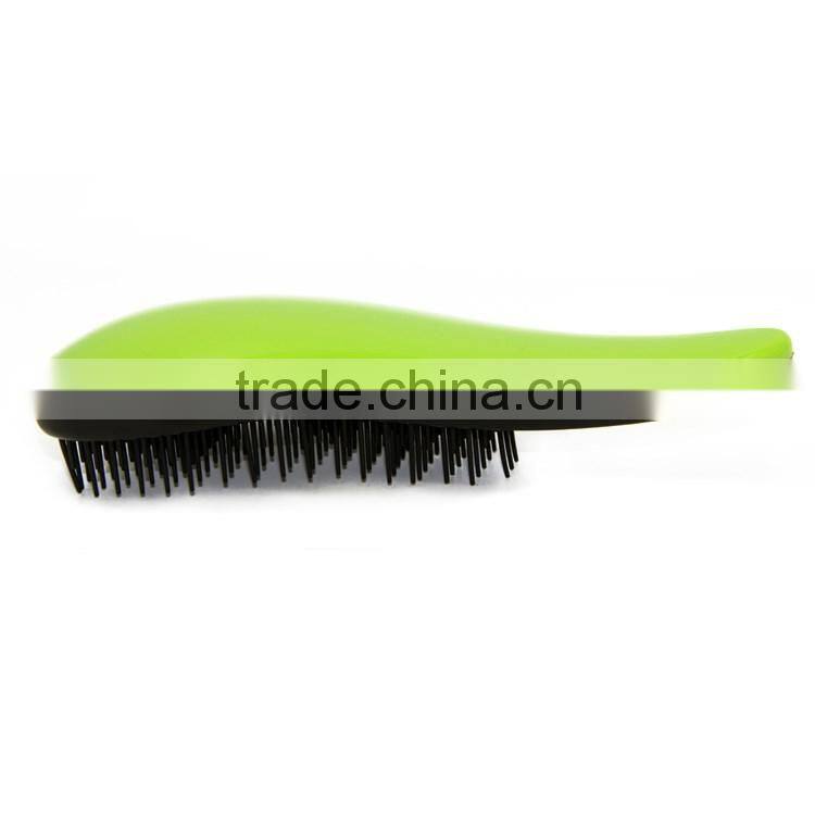 Professional Green hair extension tool Detangling Comb hair brush