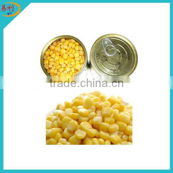 Types of canned corn with factory price