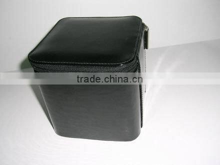 Custome design Good quality pu leather Storage box with lid
