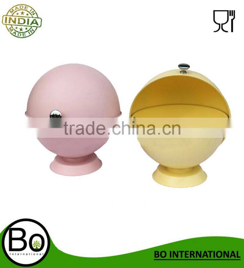 stainless steel sugar bowl with spray paint/sugar bowl