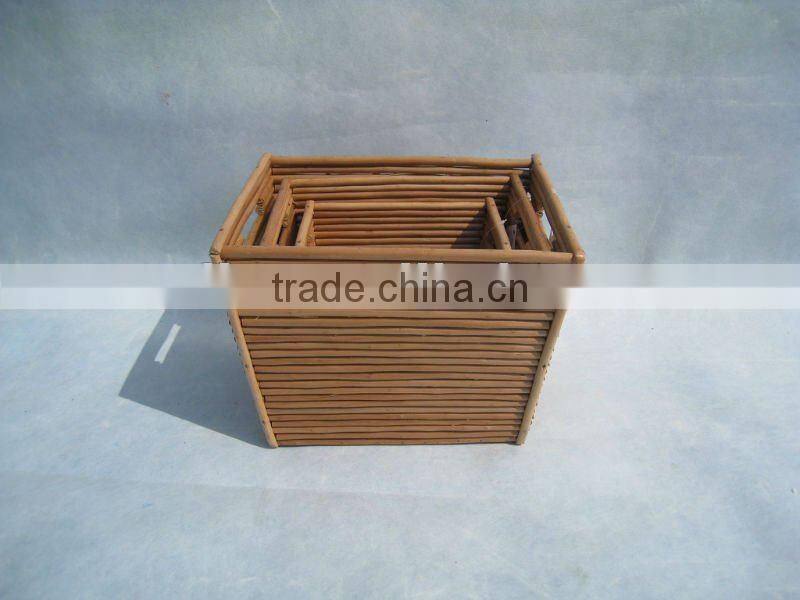 Garden willow planter for flower and plants