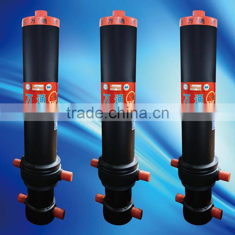 front-pushed telescopic hydraulic cylinder for 50 ton dump truck