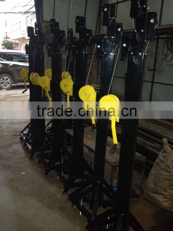 12ft high speaker truss lift tower lighting lifter