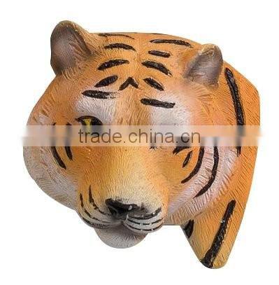 custom 3D resin animal heads fridge magnet for home decoration