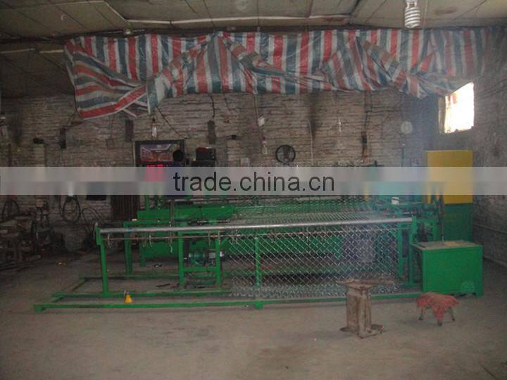 chain link fence machine