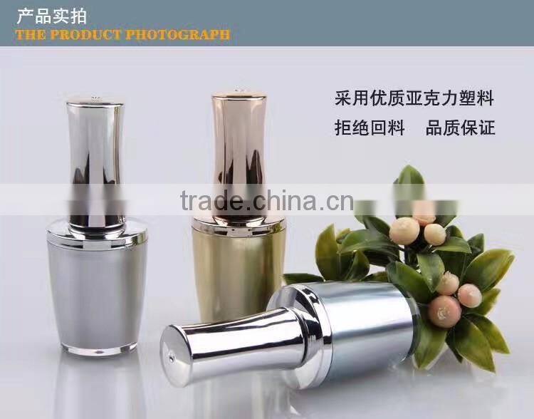 High quality plastic bottles with screw cap for nail polish