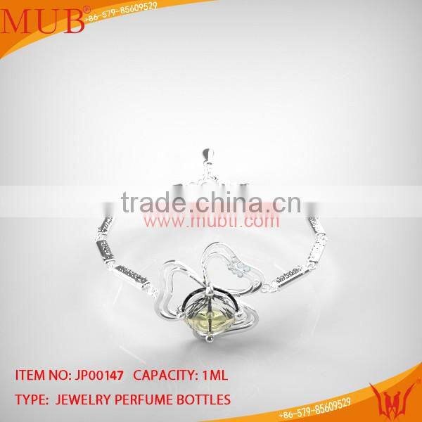 2014 Newest Fashion Silver Design Perfume Jewelry Necklace Pendant