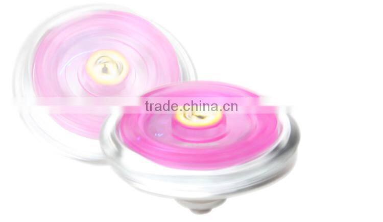 night glowing colorful flash spinning top