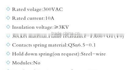 HEIGHT Hot Sale MX78760 Relay Socket /11 pin Relay Socket/Socket for relay with High Quality Factory Price