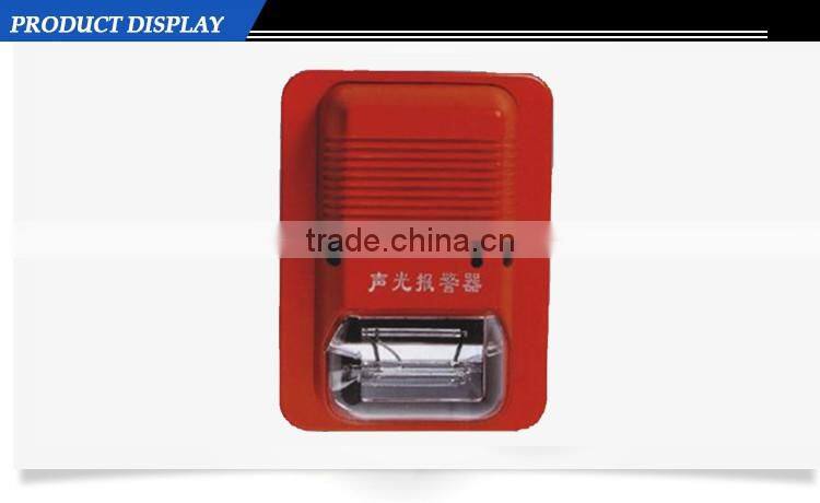 New indoor LED Flashing warning strobe siren sound fire alarm