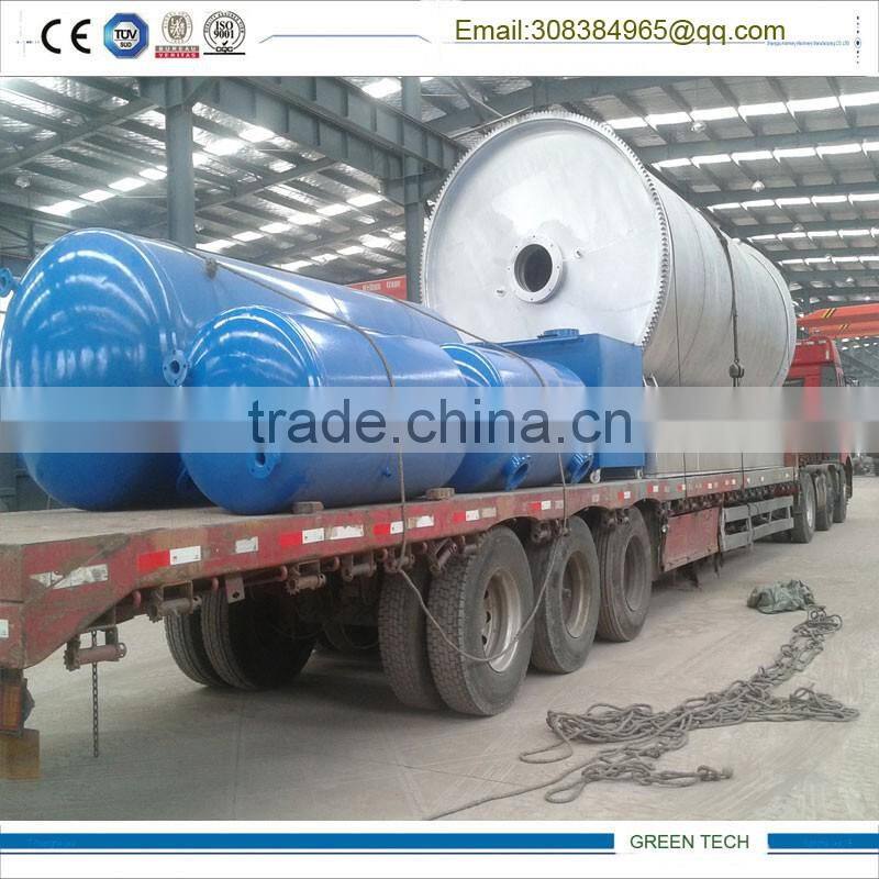 2016 New Style 10ton Plastic to diesel refinery plant saving fuel