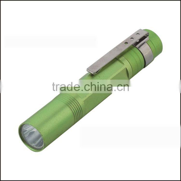 cheapest led flashlight pen style flashlight AAA battery mini flashlight