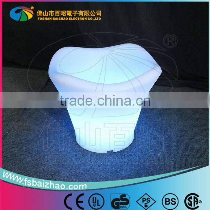 BaiZhao 16 Color Changing Rechargeable Bar Led Ice Bucket For Bar Hotel Home