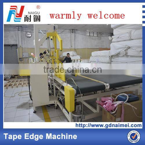High efficiency suitable use for many size automatic mattress tape edge machine