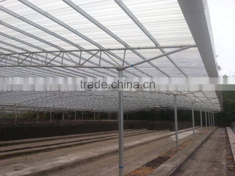 Double Layers Butler Type Skylight Roof Tile with Aluminum or Coated Edge