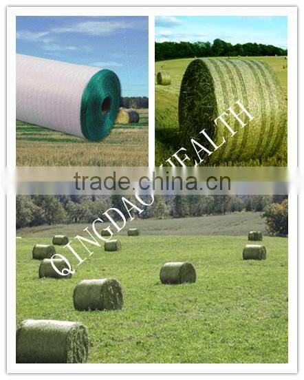 UV treated dark green silage bale net wrap