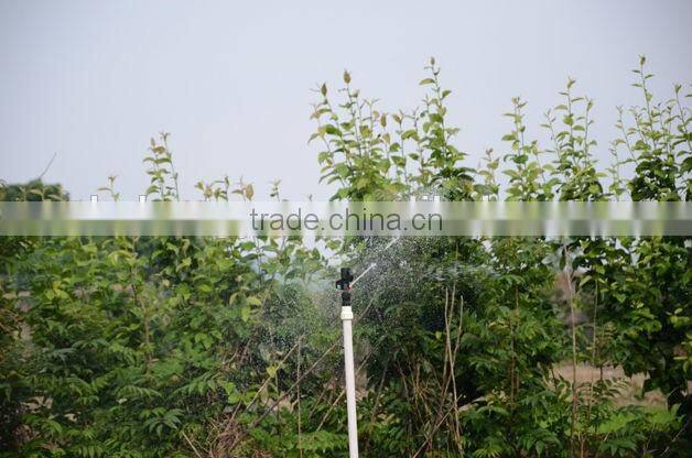 High quality 3/4" double nozzle sprinkler irrigation system with cap
