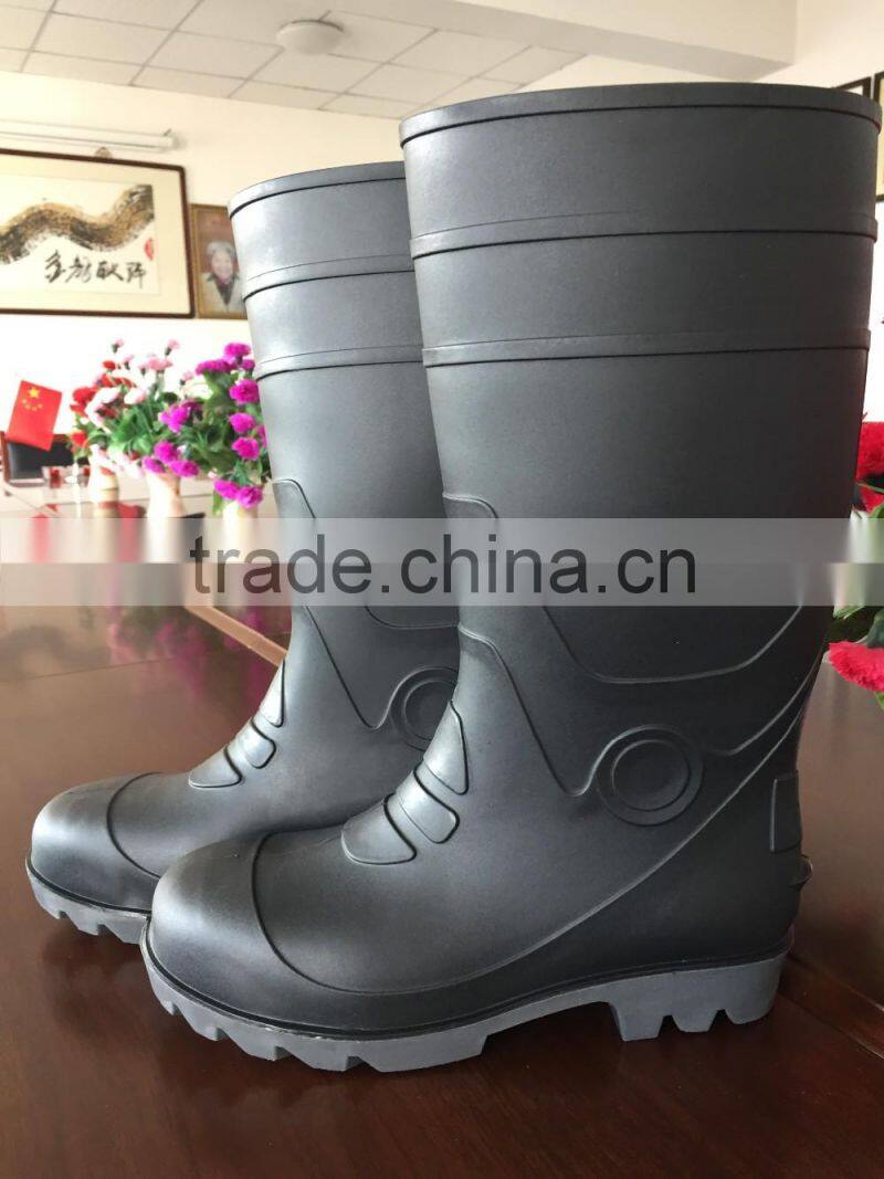 Safety boots safety shoes pvc gumboots